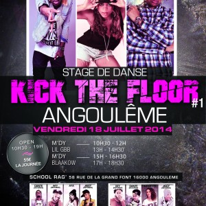 Affiche stage  vendredi 18 juillet 2014