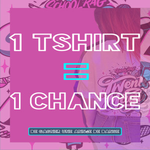 post insta 1 tshirt 1 chance